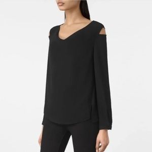 All Saints Cold Shoulder Blouse